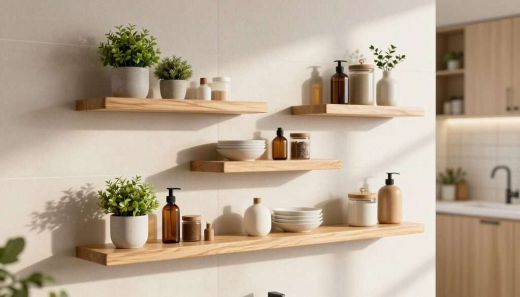 Best Floating Shelves for Bathroom & Kitchen