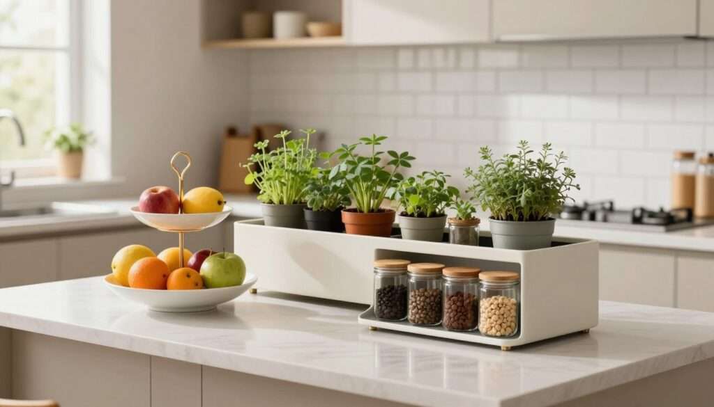 Kitchen Counter Décor Ideas That Still Save Space
