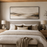 Above-Bed-Wall-Decor-Correct-Size-&-Proportion