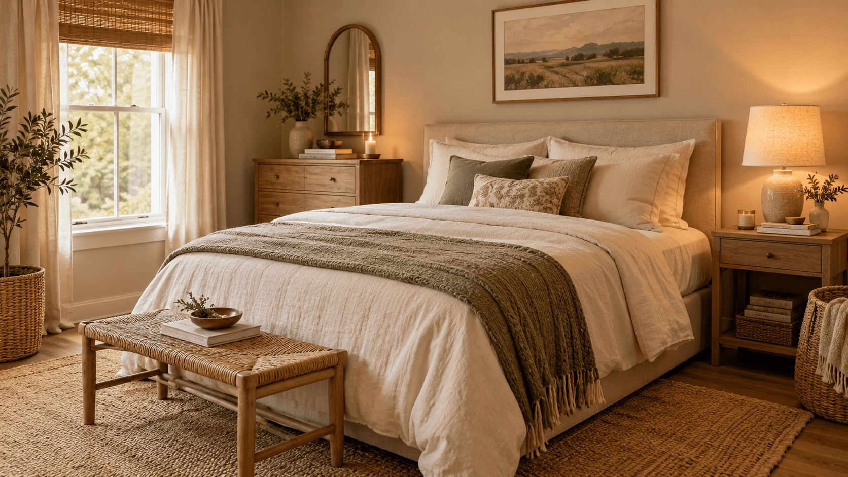 Cozy-Scandinavian-Farmhouse-Bedroom
