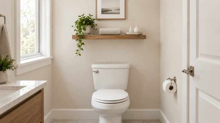 Above Toilet Wall Decor: 25+ Stylish Ideas That Actually Fit (2026 Guide)