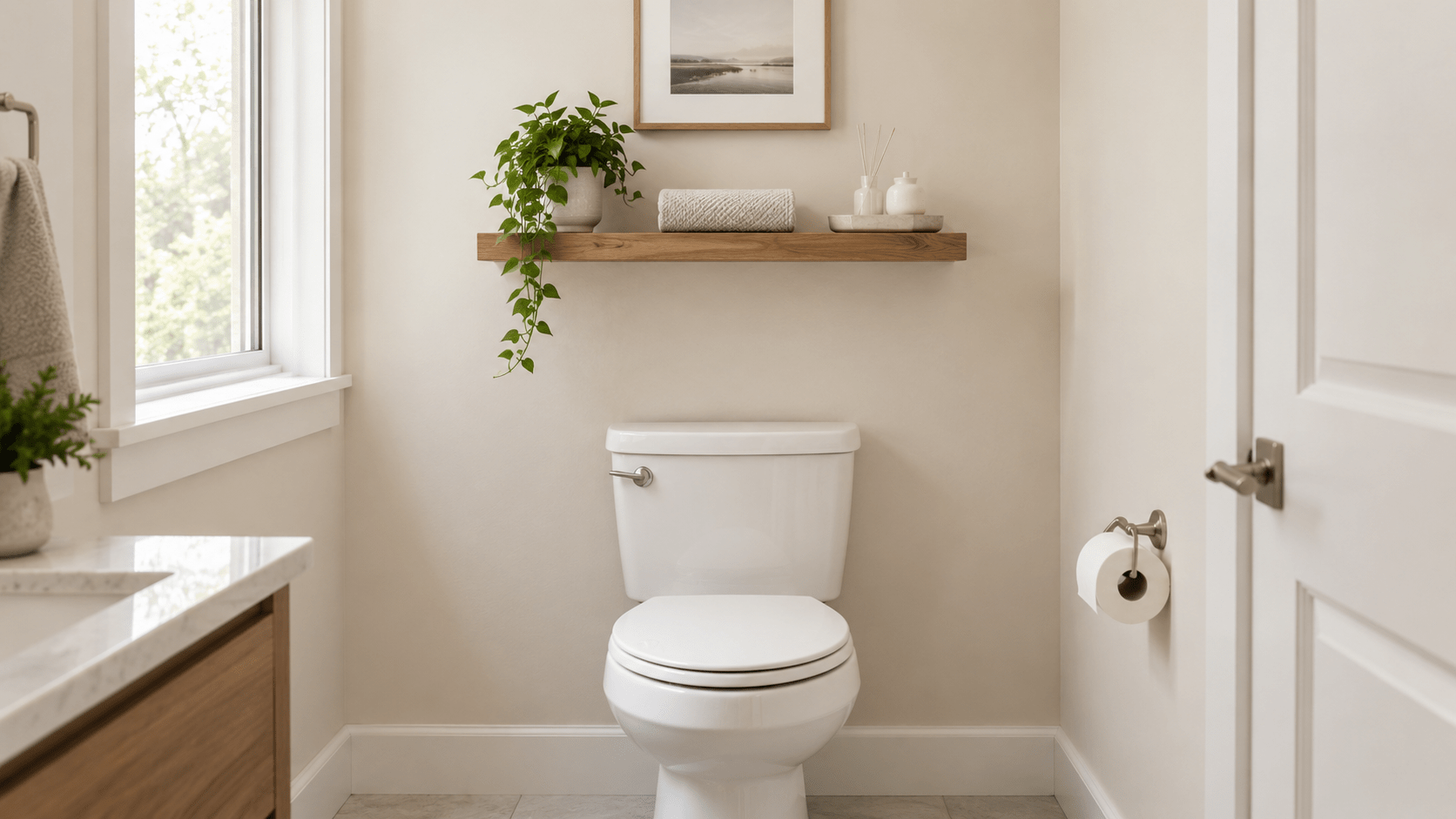 Warm-Minimalist-Bathroom-Retreat